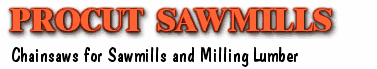 Chain Saws for Sawmills